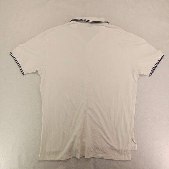 Polo by Ralph Lauren Collared Short Sleeve Polo Shirt Mens Size XL White - Picture 9 of 9